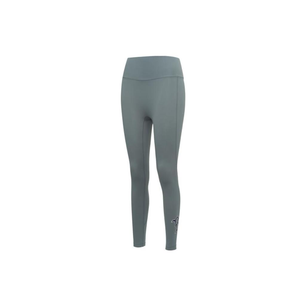 MLB Logo Print High-Waisted Slim Fit Butt-Lifting Leggings Women leggings 3FLGB0124-43GRS