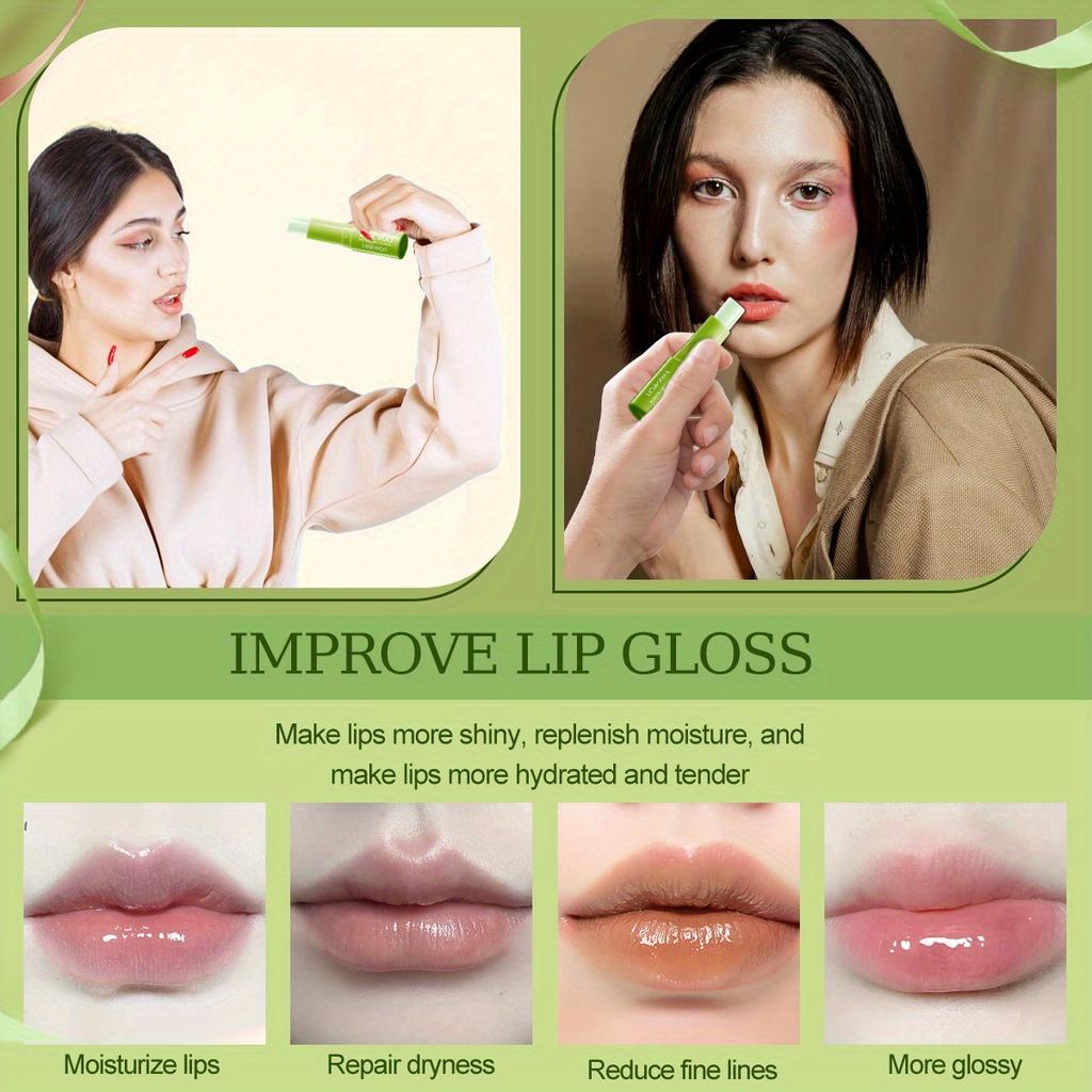 Avocado Vaseline Lip Balm Is Deeply Moisturizing and Mild Suitable for All Skin Types During Autumn and Winter Easy To Carry