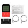 Wireless Digital BBQ Meat Thermometer Instant Read Backlight LCD Food Cooking Thermometer with Cook