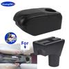 Voor Nissan March Micra K13 Armsteunbak Voor Nissan Sunny Auto Armsteun Arm Opbergbak Retrofit Onderdelen Auto Accessoires 2010-2023