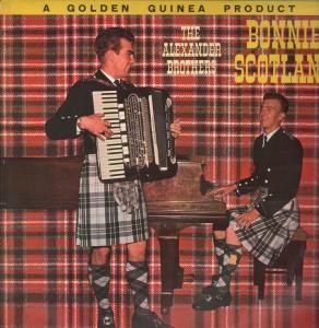

LP Record ALEXANDER BROTHERS Bonnie Scotland GGL0215 Pye Golden Guin UK CountryFolk Used