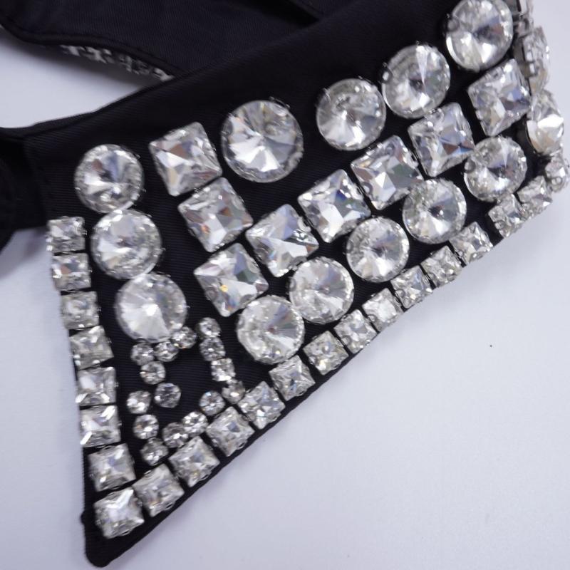 Fashion Beadwork Detachable Collar Removeable Faux Collar Easy Wear Neckwear for Women Various Occasion and Outfit