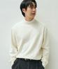 MINAV Cotton Solid Mock Neck Knit [4 Colors]
