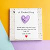 5Pcs Cute Little Heart Pocket Hug, Decorated Pocket Hug With Encouragement Card, Special Birthday, Wedding, Party, Valentine'S