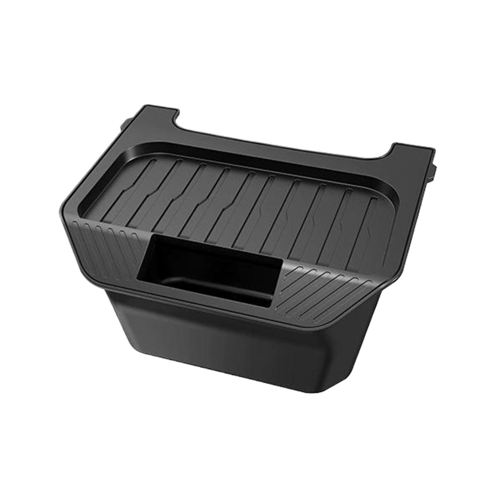 ABS ForTesla Model Y Rear Storage Box Organizer Magnetic Closure For ForTesla Rear Seat Car