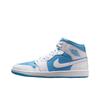 Air 1 Mid Legend Blue Męskie Sneakersy Białe FZ2142-114
