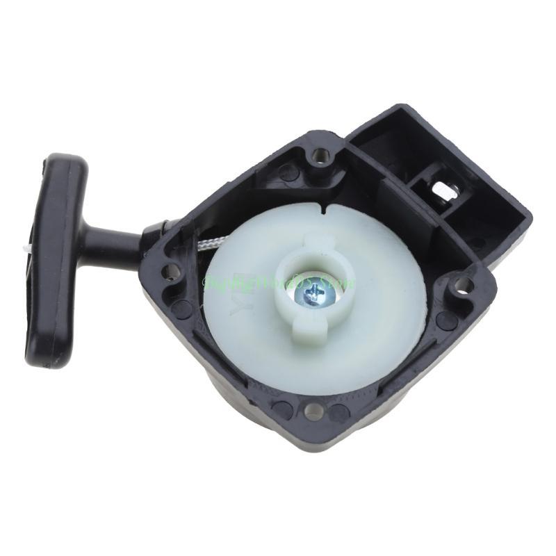 24TE Upgraded Recoil Pull Starter Plastic Starter Suitable for 1E34F 22cc 26cc 36cc Garden Tool Lawn Mower Spare Parts