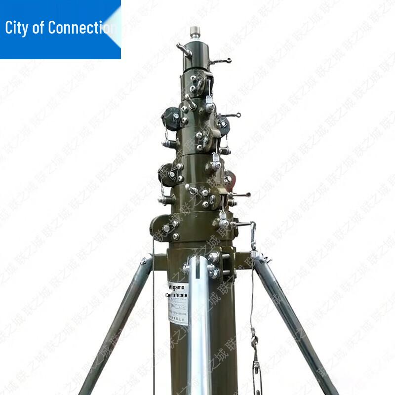 Quick-Install Liftable Lightning Rod
