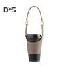 Faux Leather Cup Cover Lanyard Portable Drink Holder Hot Cold Insulation Cup Cover Holder Traveling Cup Holder Beverage Tote Cruise Essentials
