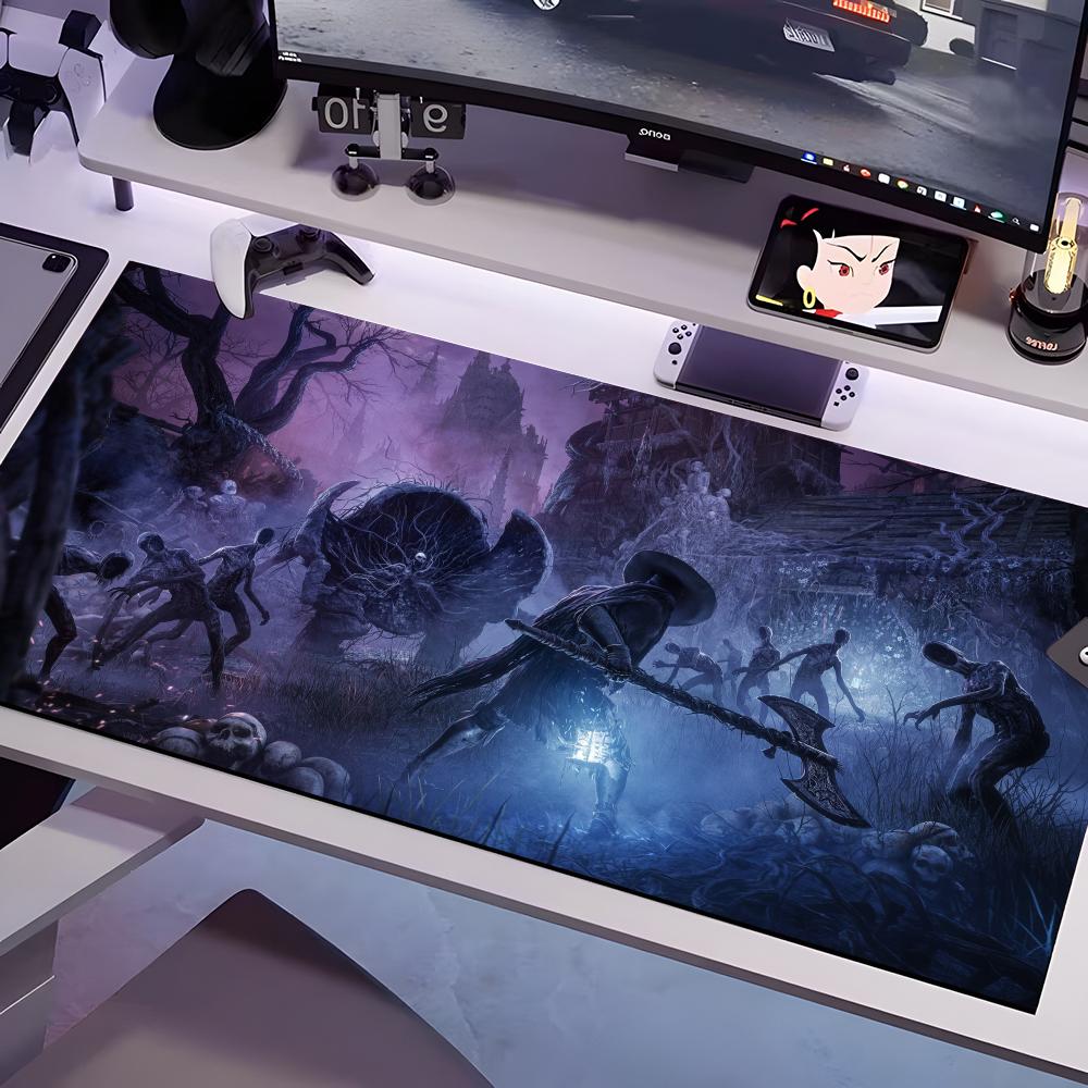 The L-Lords Of The F-Fallen Mouse Pad Multiple Sizes Large Square Computer Office Game Table Mats Rubber Anti-slip Mousepads