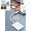 Lightning Sd Card Reader With Otg Adapter For Apple Iphone And Camera Storage