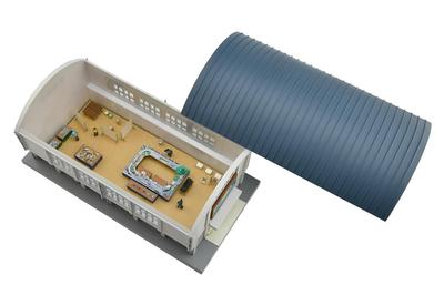 TOMYTEC Eco-Lacture MD03 Micro Dollhouse Train Model Running Event Diorama Supplies