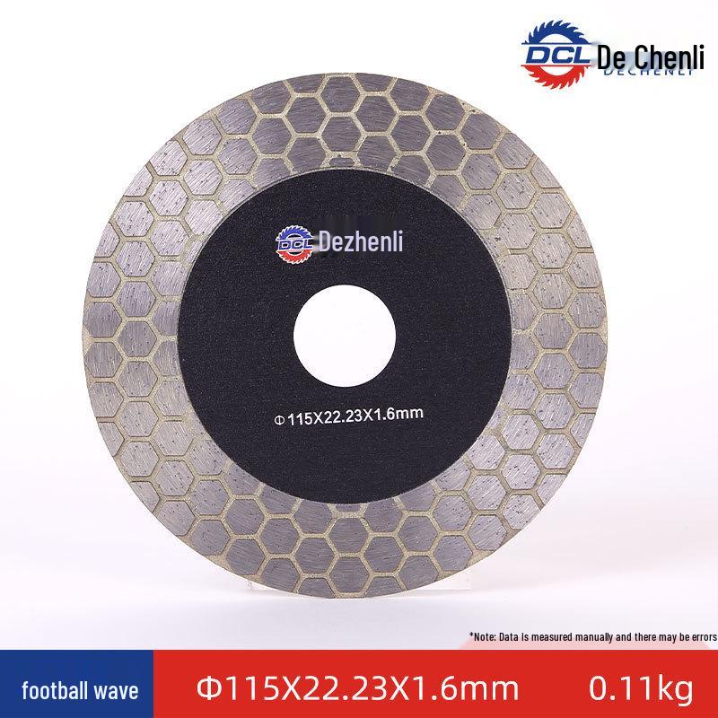 

Dual-Use Football-Shaped Diamond Saw Blade for Cutting & Grinding Stone and Ceramic Tiles