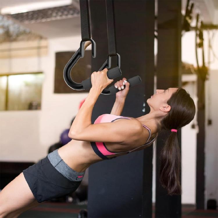 Light weight Travel Fitness Grips for Pull Ups Push Ups Easy to Carry and Store for Compacts Spaces 970g Weight