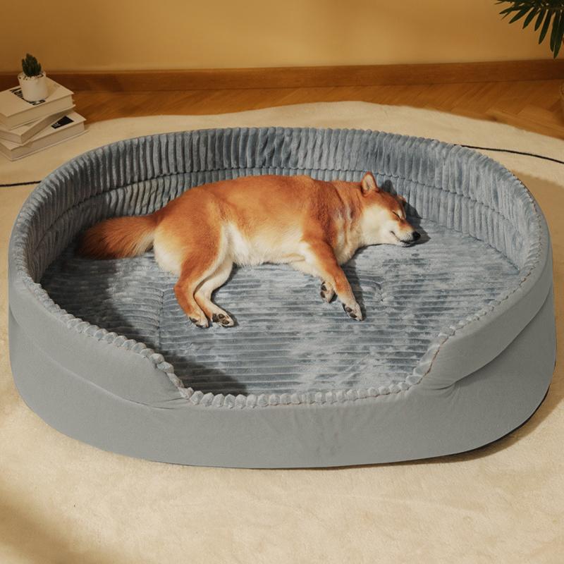 BOOTEELY All Seasons Large Dog Golden Retriever Bed Large Summer Corgi Sleeping Mat House Dog Mat