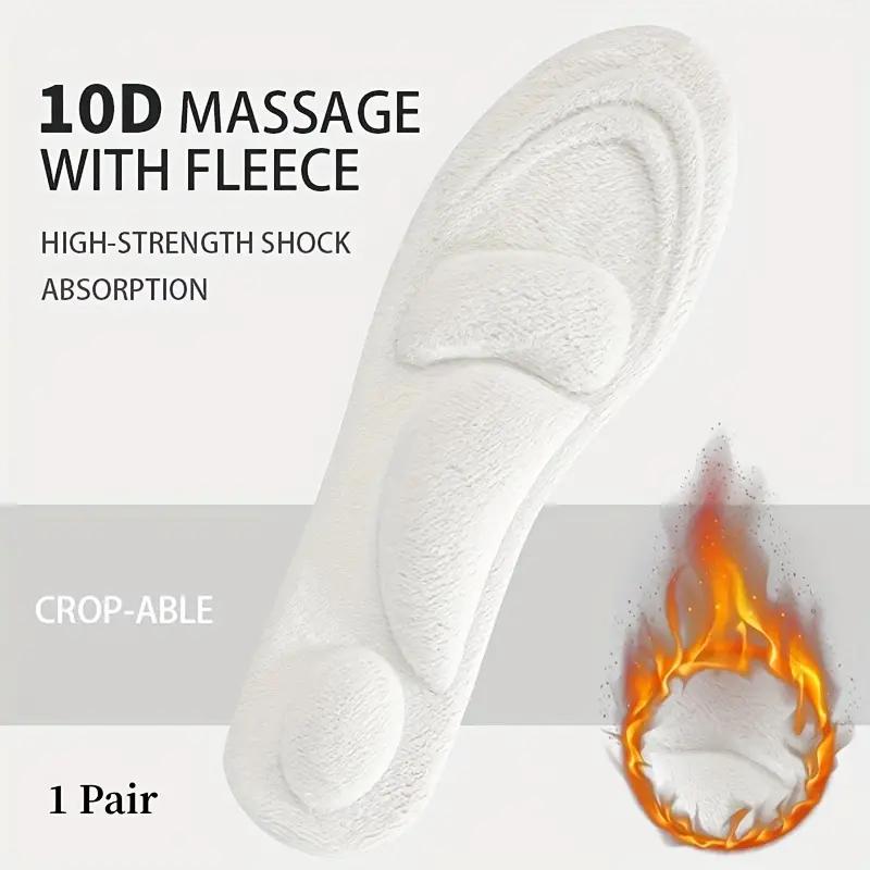 1 paar 5D Thermische Selbst Erhitzt Einlegesohlen Für Füße Warme Memory Foam Arch Support Einlegesohlen Für Frauen Männer Winter Sport selbst-heizung Schuh Pads
