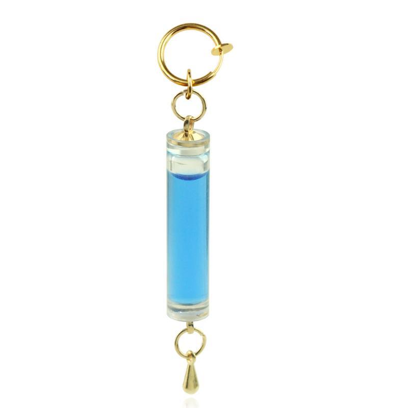 Game The Dottore Doctor Cosplay Earrings Ultra-Light Drop Design Costume Jewelry for Long Time Wear Cosplay Parties