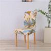 1/2/4/6Pcs Print Dining Chair Cover Elastic Chair Slipcover Case Stretch Chair Covers For Wedding El Banquet