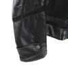 ARMANI JEANS made in Italy mesh leather jacket 50 black Men's Used