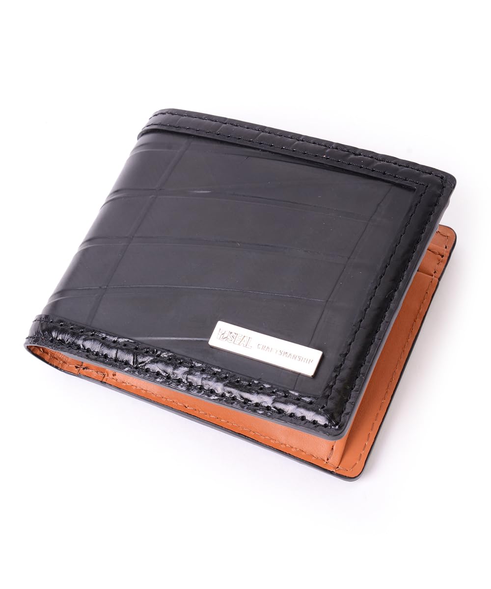 

Seal PS-120CC Men s Small Waterproof Bifold Wallet with Genuine Leather, Perfect as a Gift, Made in Japan
