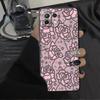 Case for Xiaomi Mi 14 12 12T Pro 10T 12X 11 13 Lite 11T Funda Phone Cover Creative Lace Pattern
