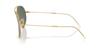 Ray-Ban RBR0101S Aviator Reverse Arista 62 Gold Pilot Sunglasses