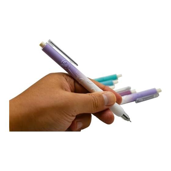 Set of 4 Embossed Flower Ballpoint Pens, 1.0mm Black Ink, Smooth Writing, Cute & Funny, Ideal for Students, Journaling, Office Supplies, Gifts for