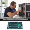 SFF-8654 to PCIe 4.0 x4 Converters Supports SFF-8654 8i to PCIe 4.0 x4 x16 Gen4.0 Interfaces Convert Card Adapters
