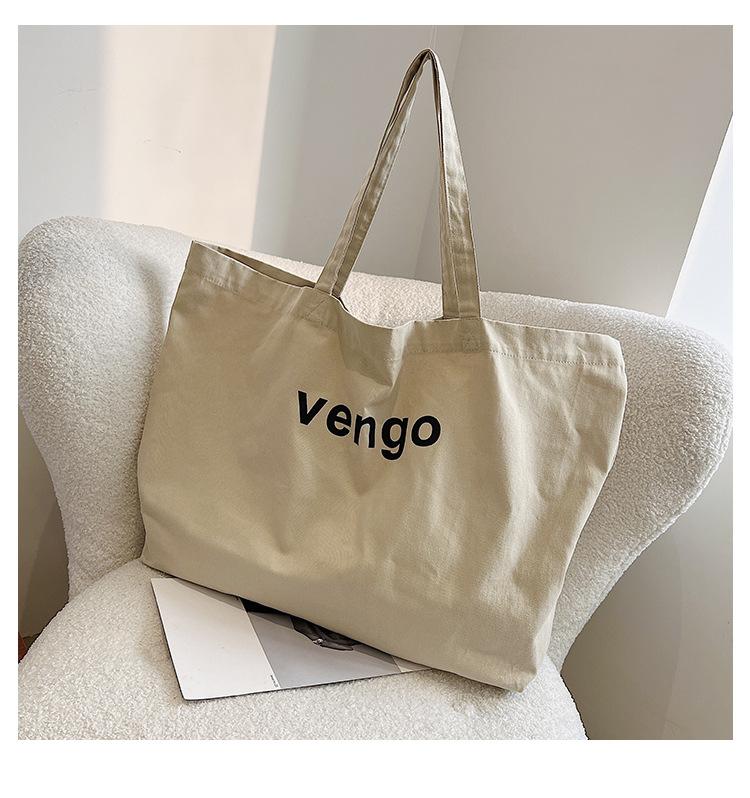 

Версия Lazy Wind Canvas Bag Женская большая вместительная сумка-тоут Студенческая сумка для занятий Сумка для поездок на работу Сумка для покупок