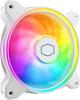 Cooler Master MasterFan MF140 Halo2 140mm ARGB Gen2 PC Case Fan, White, MFL-B4DW-16NP2-R2, FN1896