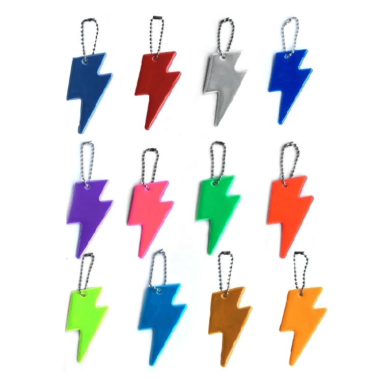 

12Pcs Reflective Pendant Kids Safety Pendant for Backpacks Reflective Pendant 1