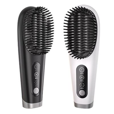 Perie Straightener Ceramică pentru Păr Pieptene de Îndreptat Wireless cu 3 Niveluri de Temperatură Convenabil pentru Styling Rapid și Sigur