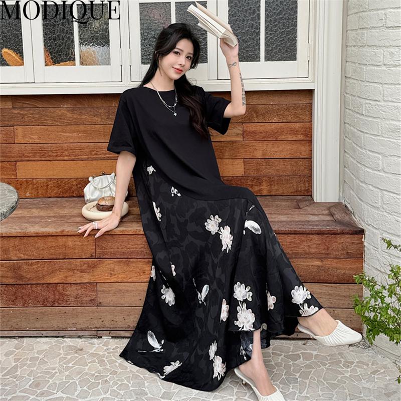 maxi dress sewing pattern with sleeves Ella dress PDF sewing pattern