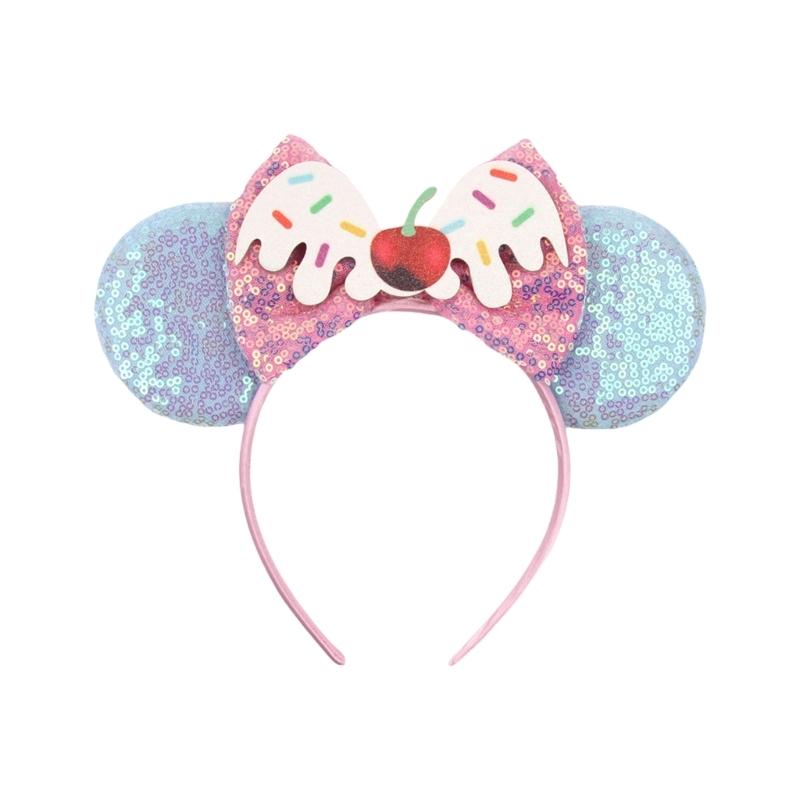 

Character Design Sparkling Embellishments Hair Accessories For Holiday Birthday Parties Kids Adjustable Comfortable Stretchy Headwear