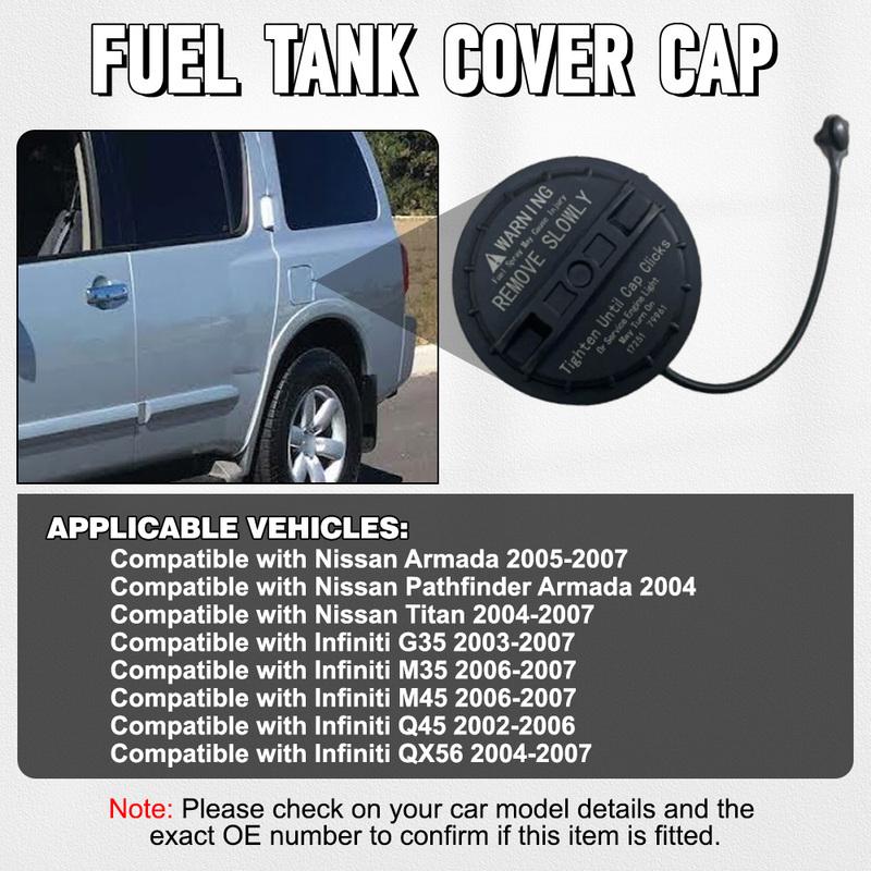Крышка бензобака с тросиком для Nissan Armada Titan 2005-2007 Infiniti M35 Q45 QX56 2004-2007 G35 M45 06-07 17251-AR201