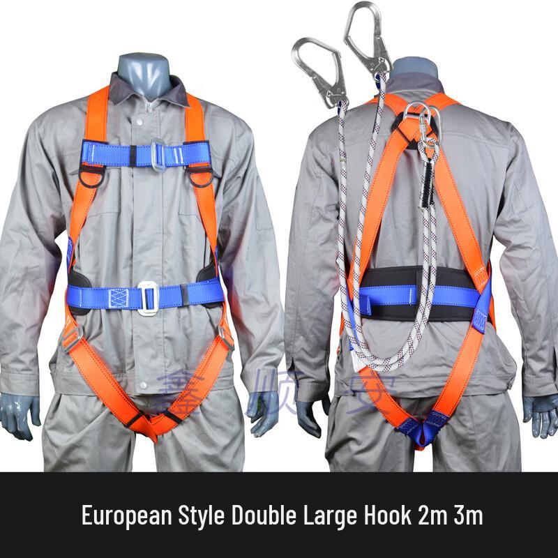 UOSU Full Body 5-Point Fall Protection Safety Harness Universal