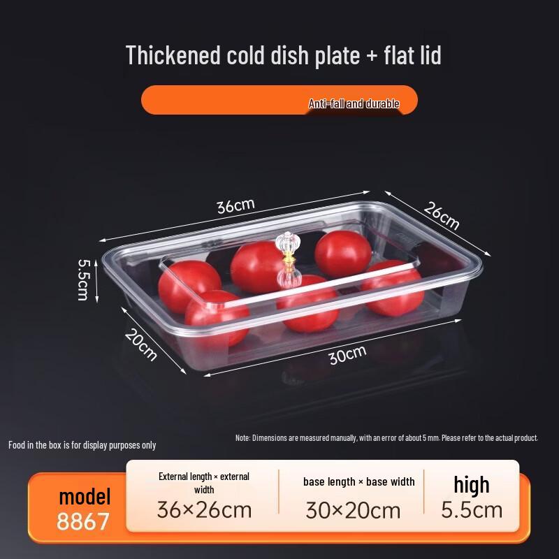 Clear Plastic Serving Trays