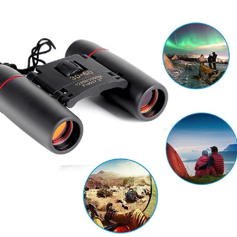 Портативный складной бинокль ночного видения 30x60 с регулируемым зумом ...