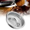 Universal 58mm Coffee Filter Basket for 1 Cup Stainless Steel Porous Bowl Compatible with Semi-Automatic Coffee Machines