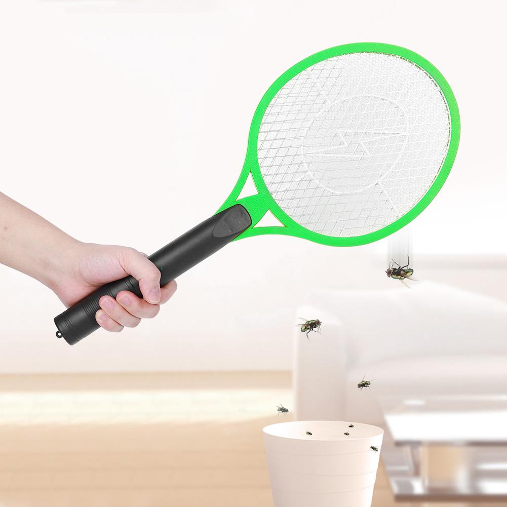 Three Layer Mesh Handheld Electronic Mosquito Swatter Fly Killer Home Insect Repeller