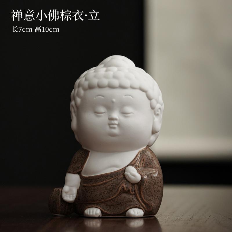 Zen Style Small Buddha Incense Holder Mist Smoking Steamers Incense Burners Stand For Incense Meditation Censer Teaware Craft