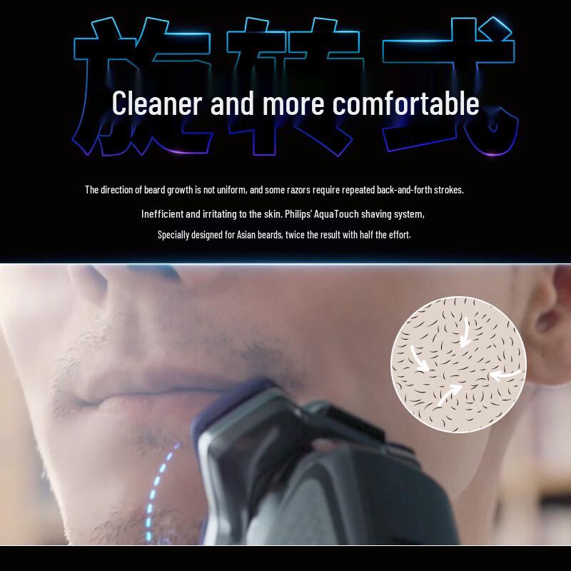 Philips 5 Series Pro SkinIQ Rotary Shaver CN plug (adapter included)