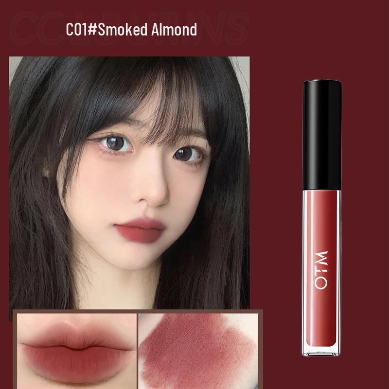 Velvet Matte Lip Glaze: Waterproof, Non-Sticking, Long-Lasting, Brightening Lip Mud Gloss. 3g