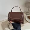 Crossbody Bag PU Leather Solid Color Shoulder Bag for Women Handbag Trendy Satchel Purse for Work Travel KTY