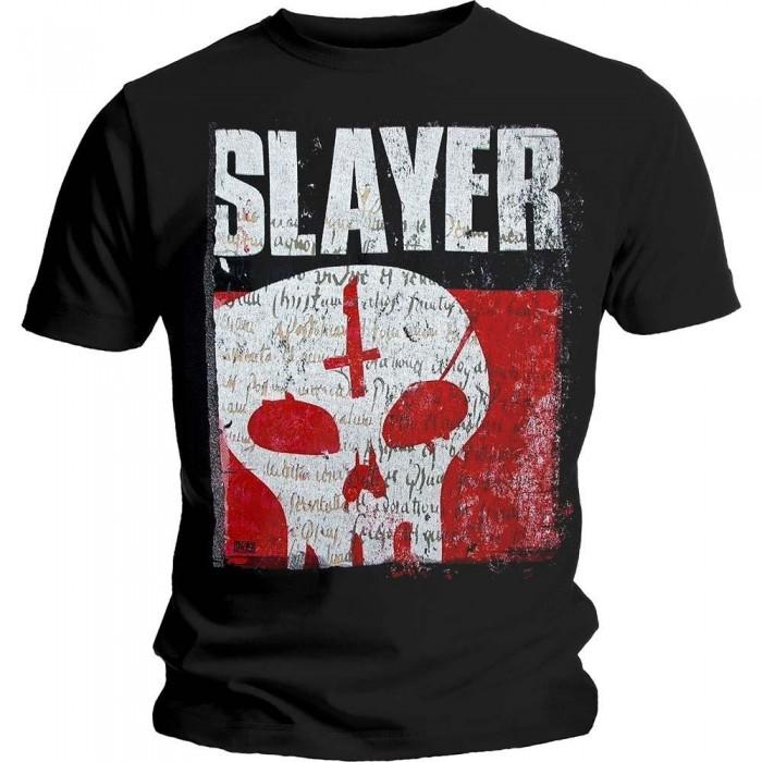Slayer Unisex Adult Undisputed Attitude Skull T-Shirt