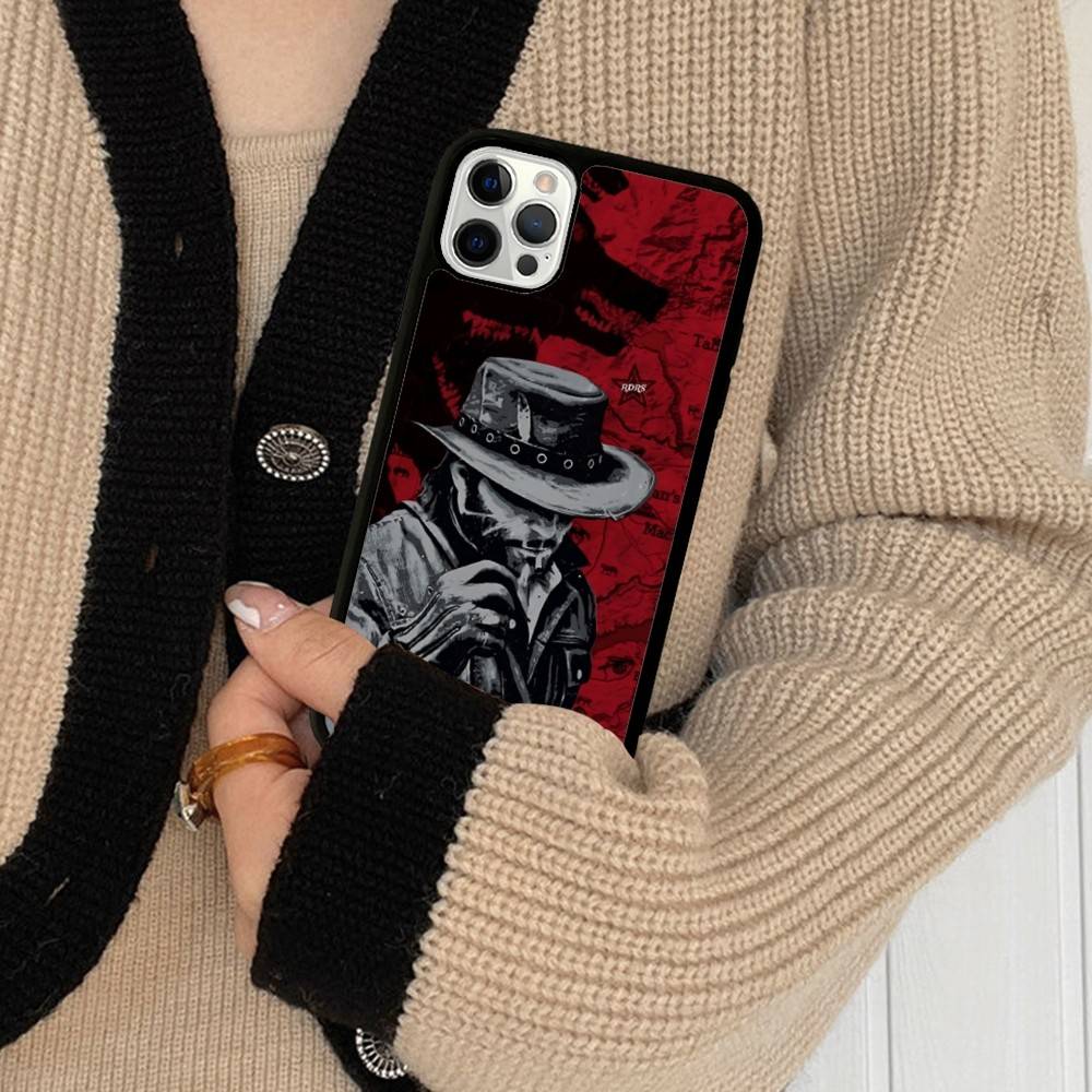 Game Red Dead R-Redemption Phone Case For IPhone 17 16 Pro Max Air 13 12 Mini 14 15 Plus 11 PC+TPU Back Cover