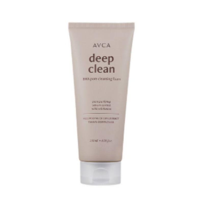 

AVCA Pore Deep Clean BHA Cleansing Foam 200ml – Exfoliating Pore Care Face Wash for Oily & Acne-Prone Skin
