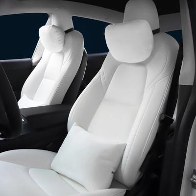 For Tesla Model 3 Model Y Soft Memory Car Seat Headrest Neck Pillow Comfortable Cushion High-quality Car Accessories