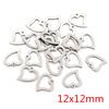 30pcs/lot No Fade 316 Stainless Steel Star Heart Fish Cat Charms Pendant for DIY Necklace Bracelet Craft Jewelry Making Findings
