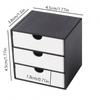 Miniature Drawer Storage Cabinet Bookcase 1/12 Dollhouse Furniture Model Micro Landscape Ornament